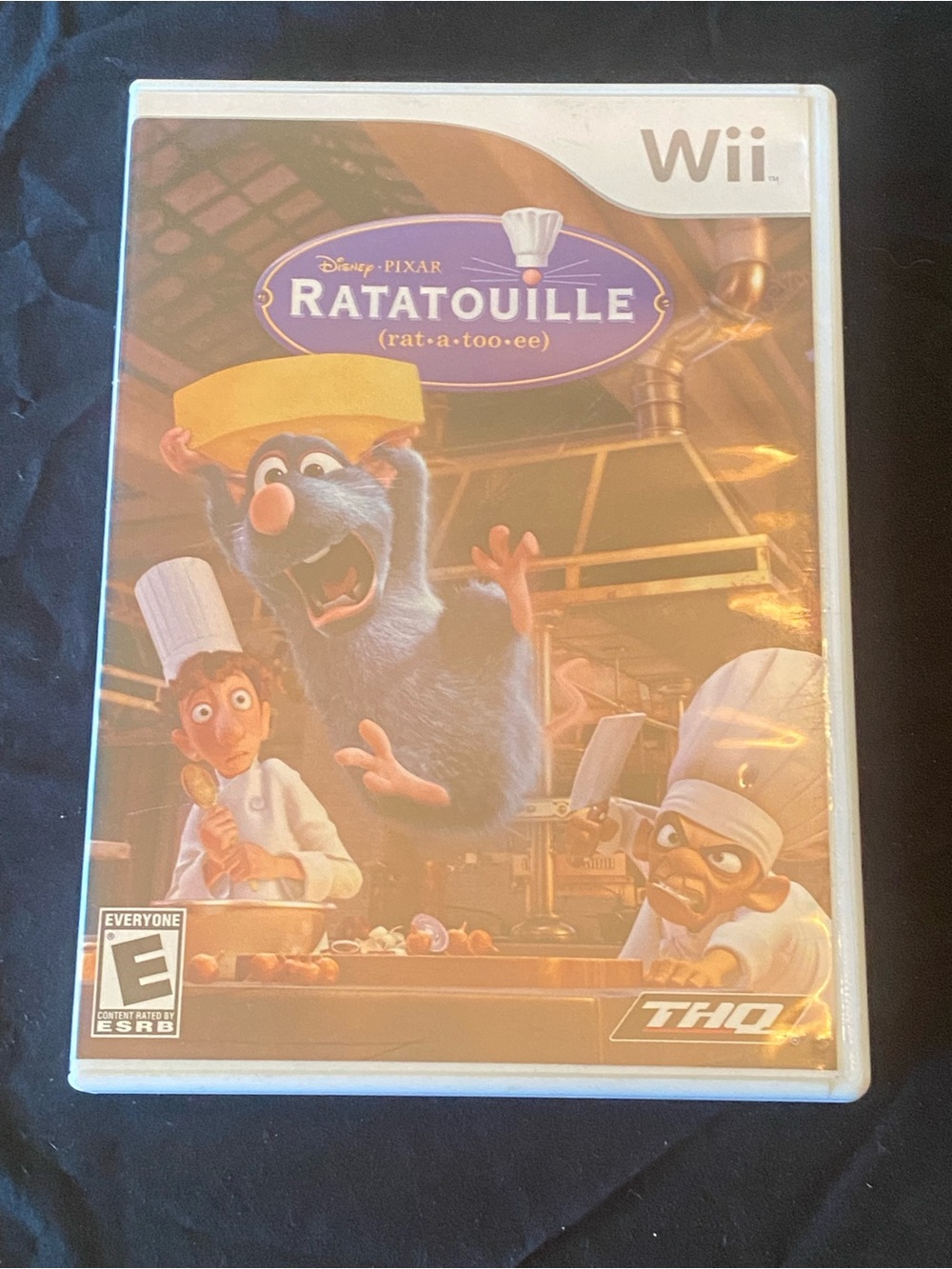 HQ Ratatouille Wii Video Game - White & Purple Cover Art